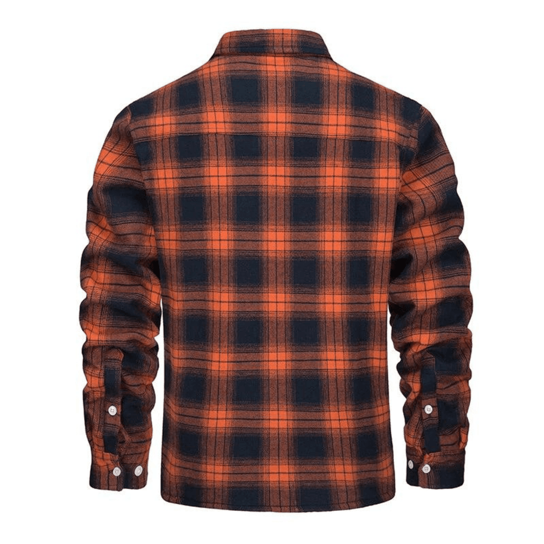 Aelric | Veste Doublée De Molleton Tissu écossais pour Hommes