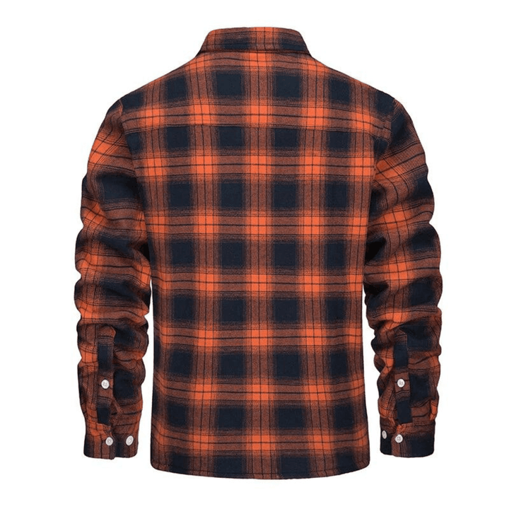 Aelric | Veste Doublée De Molleton Tissu écossais pour Hommes