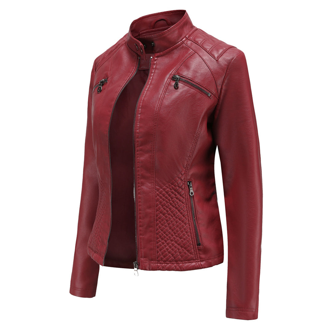 Bryanna | Stylée Cuir Veste