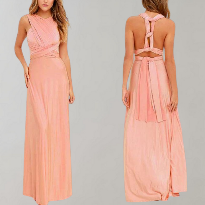 Thora | Femmes Enveloppe Robe Pour Sans Effort Élégance