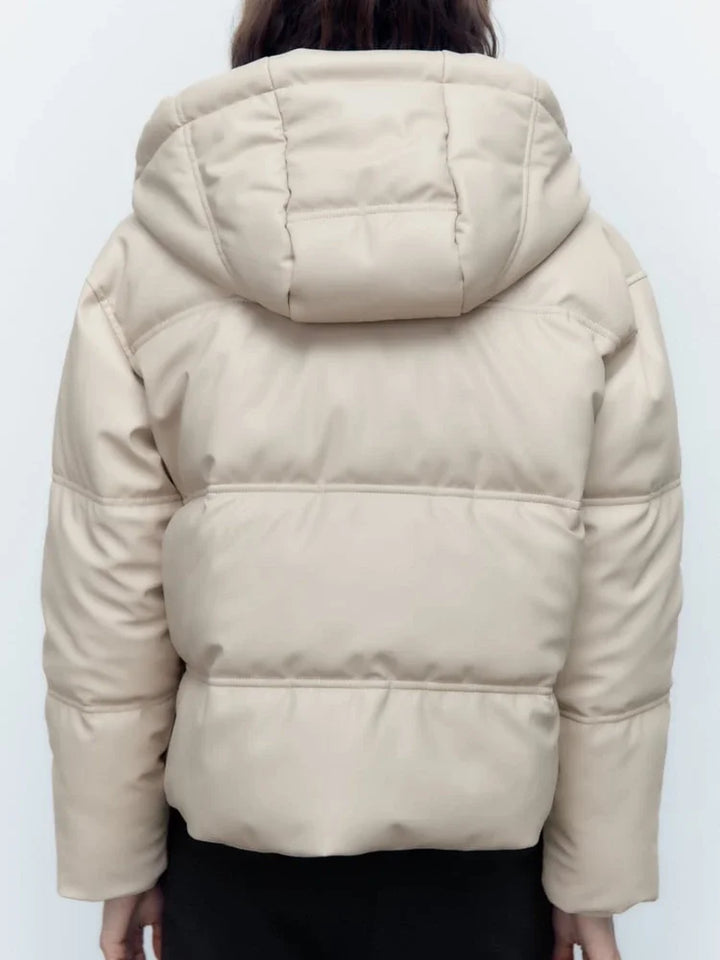 Chloe | Femmes Court Rembourré Veste Pour Chics Chaleur
