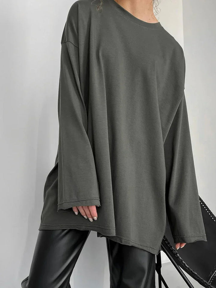 Isaura | Pull Basique Surdimensionné pour Femme