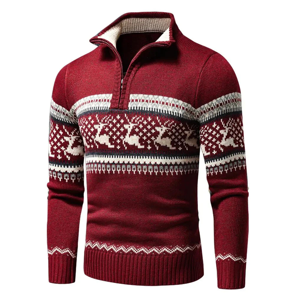 Engelhard | Nëol À Motifs Pull Zippé