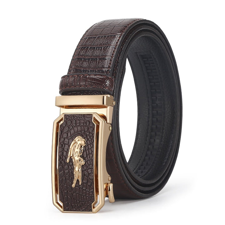 Orlan | Ceinture pour Hommes Exotiques Haut de Gamme avec Boucle en Laiton