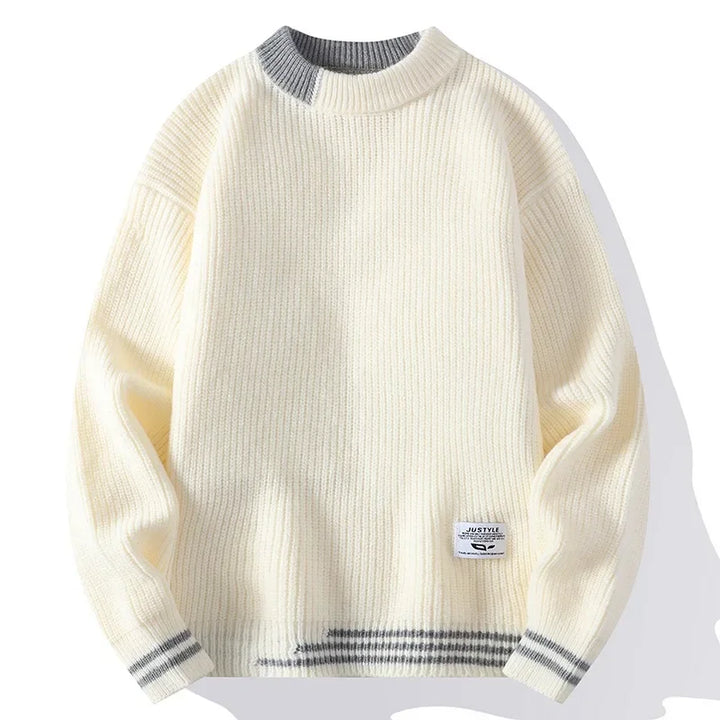Osoft | Pull-Over Doux Doublé de Polaire pour Hommes