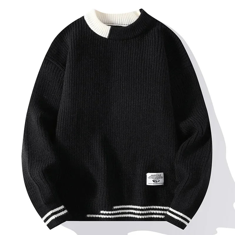 Osoft | Pull-Over Doux Doublé de Polaire pour Hommes
