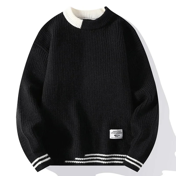 Osoft | Pull-Over Doux Doublé de Polaire pour Hommes