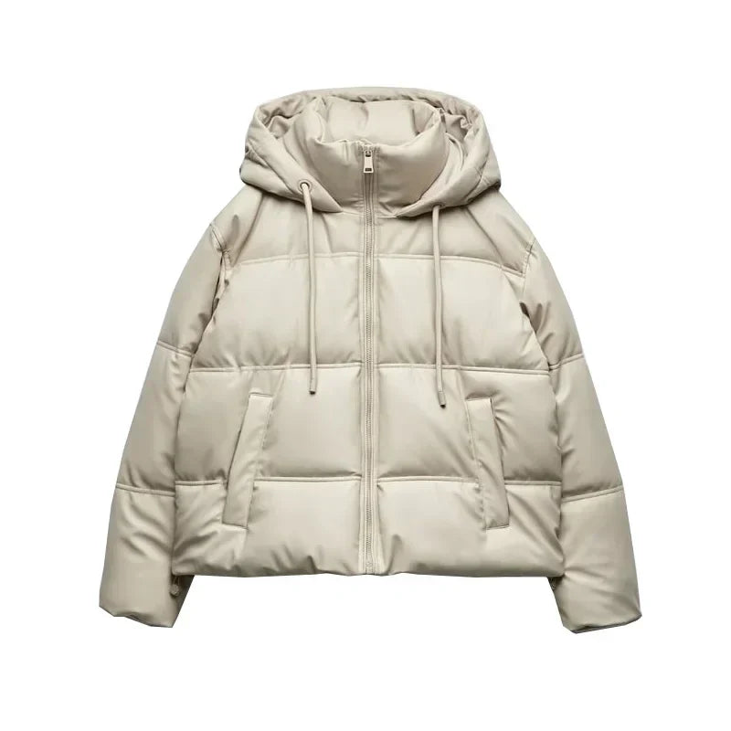 Chloe | Femmes Court Rembourré Veste Pour Chics Chaleur