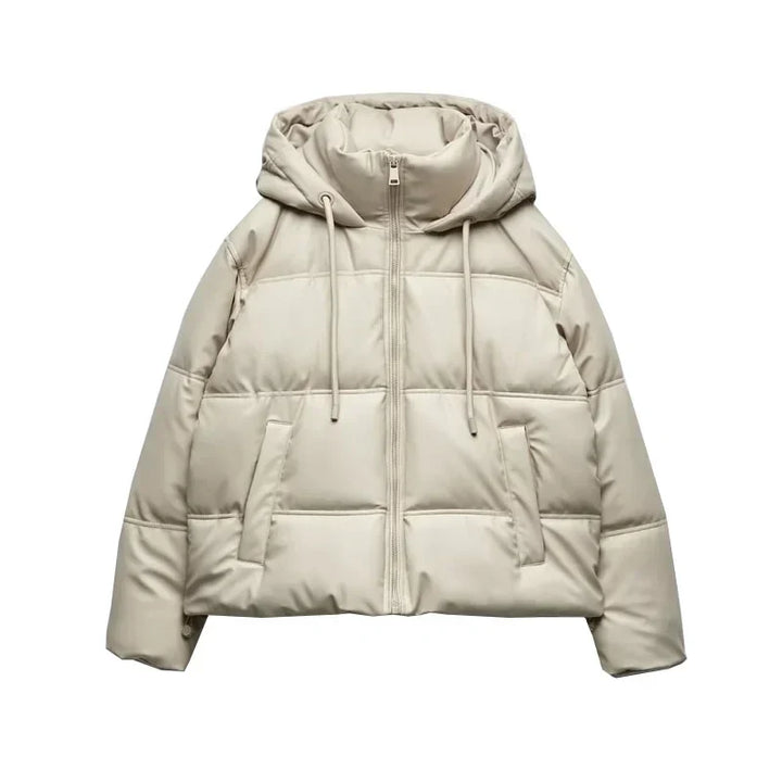 Chloe | Femmes Court Rembourré Veste Pour Chics Chaleur