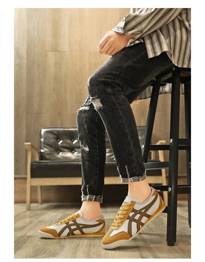 Leondi | Hommes Été Baskets Avec Motif Géométrique