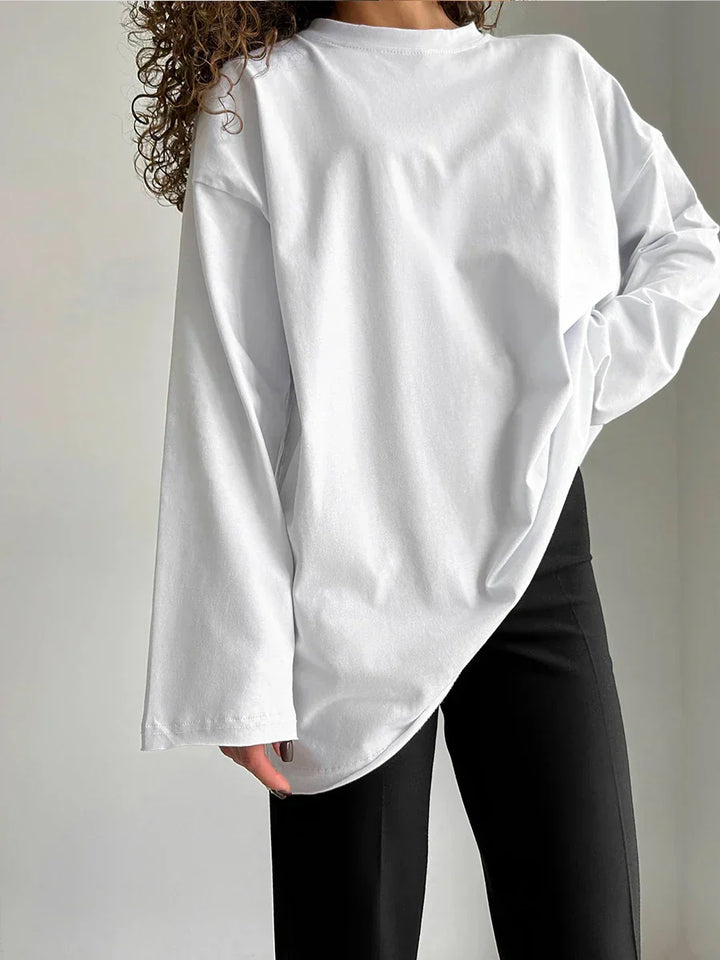 Isaura | Pull Basique Surdimensionné pour Femme