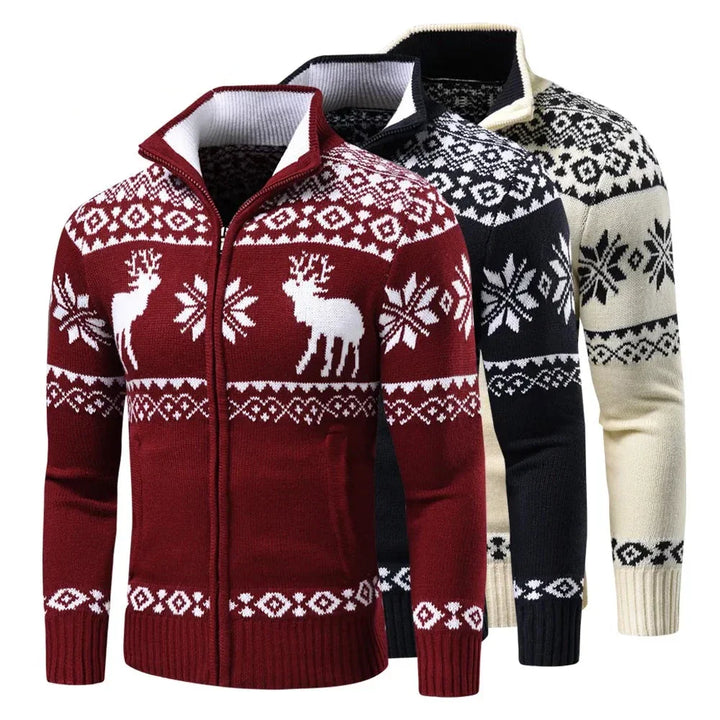 Engelhard | Nëol À Motifs Pull Zippé