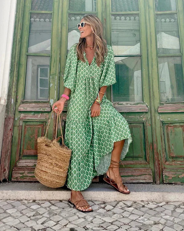Margaret | Robe D'été Stylée et Décontractée