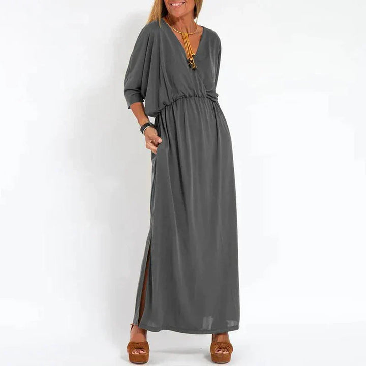 Sienna | Conception de Robe élégante Taille-Haute Avec Fente Sur Le Côté