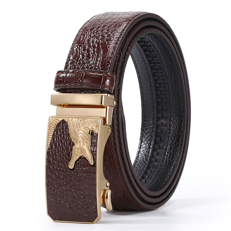 Orlan | Ceinture pour Hommes Exotiques Haut de Gamme avec Boucle en Laiton