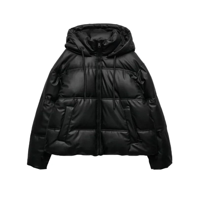 Chloe | Femmes Court Rembourré Veste Pour Chics Chaleur