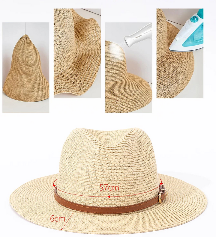 Zayana | Chapeau de Paille Pour Femme