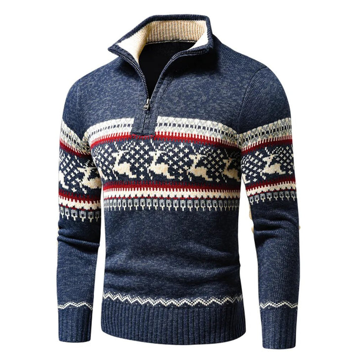 Engelhard | Nëol À Motifs Pull Zippé