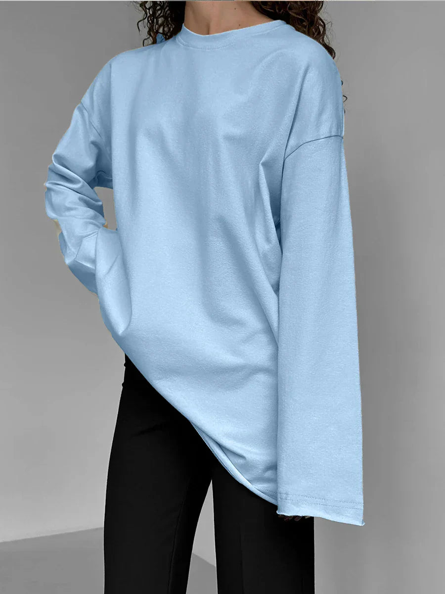Isaura | Pull Basique Surdimensionné pour Femme
