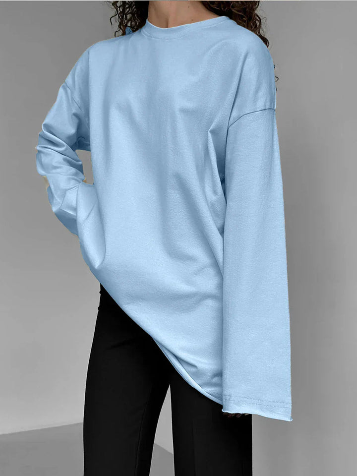Isaura | Pull Basique Surdimensionné pour Femme