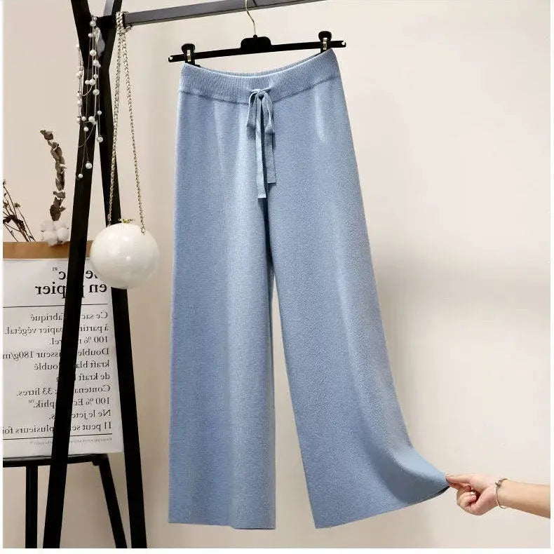 Nelida | Pantalons Surdimensionnés en Tricot pour Femmes