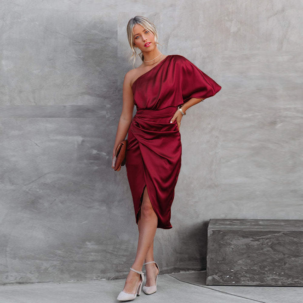 Ioanna | Asymétrique Soirée Robe Avec Élégant Fente