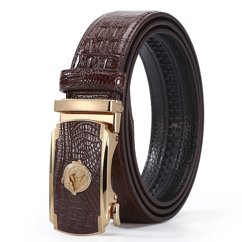 Orlan | Ceinture pour Hommes Exotiques Haut de Gamme avec Boucle en Laiton