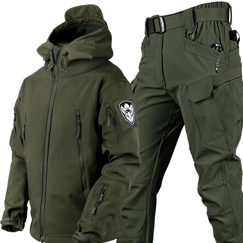 Riley | Ensemble Veste et Pantalon Coupe-vent pour Aventures Actives