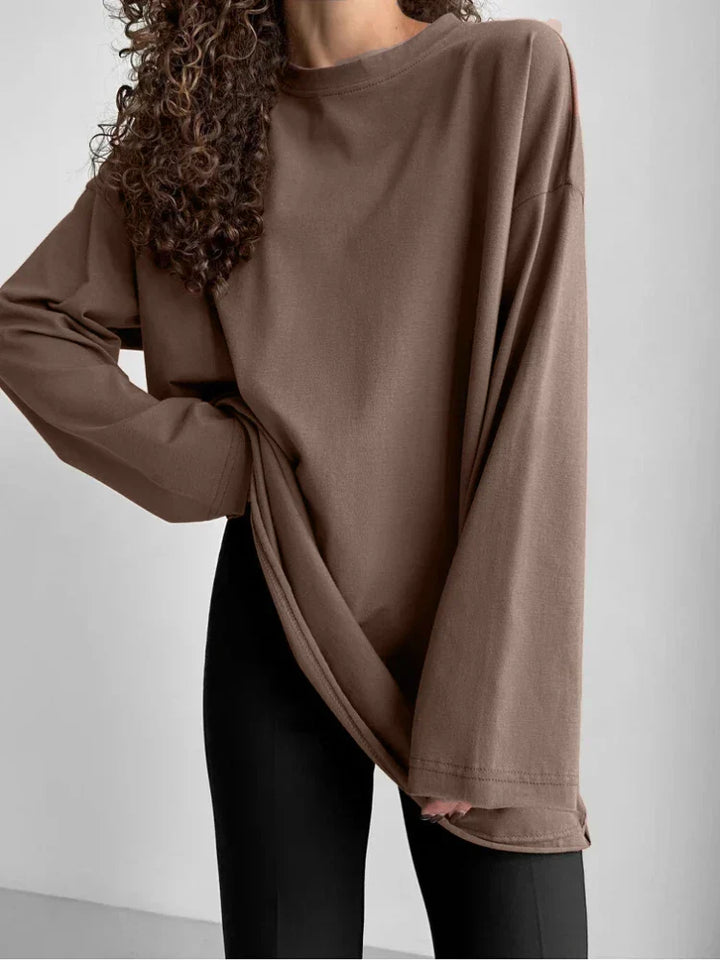 Isaura | Pull Basique Surdimensionné pour Femme