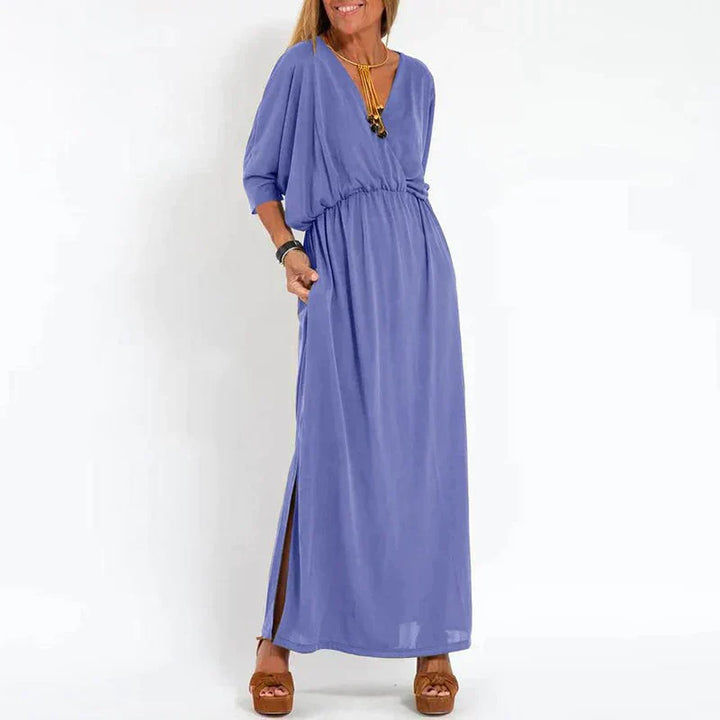 Sienna | Conception de Robe élégante Taille-Haute Avec Fente Sur Le Côté