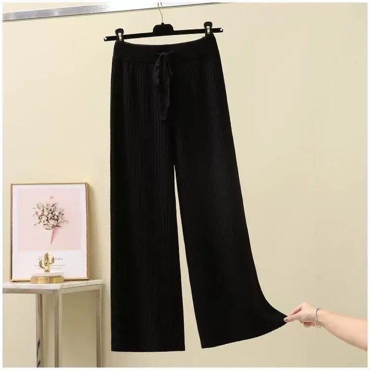 Nelida | Pantalons Surdimensionnés en Tricot pour Femmes