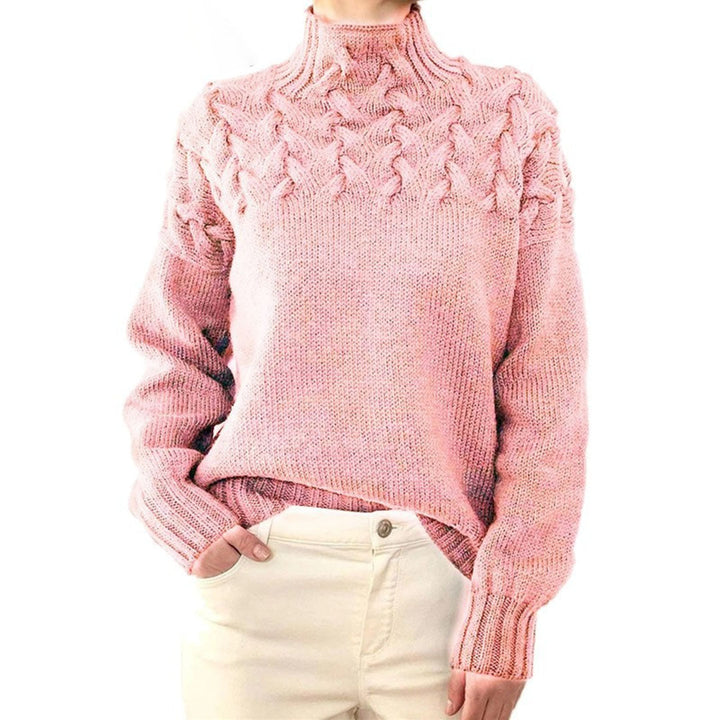 Susan | Pull à Col Roulé En Tricot Pour Femmes