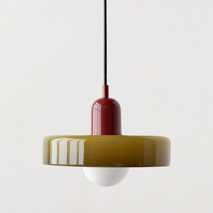 Miklon | Lampe à Suspension Colorée De Style Bauhaus
