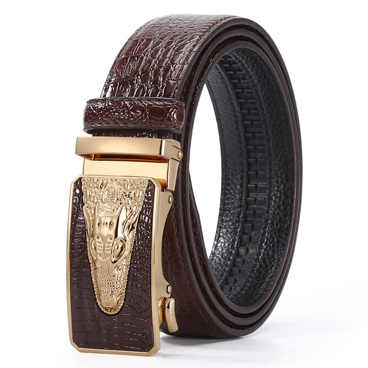 Orlan | Ceinture pour Hommes Exotiques Haut de Gamme avec Boucle en Laiton