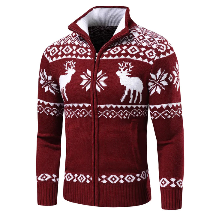 Engelhard | Nëol À Motifs Pull Zippé