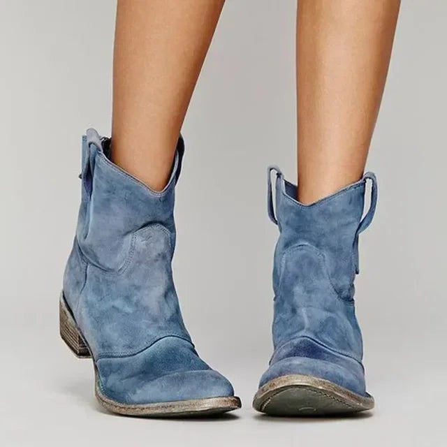 Brisa | Bottines Cowboy Brodées Pour Femmes