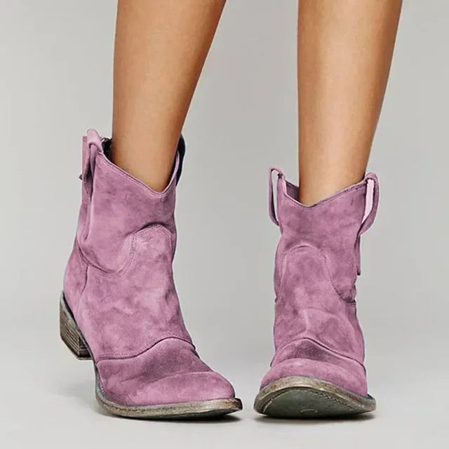 Brisa | Bottines Cowboy Brodées Pour Femmes