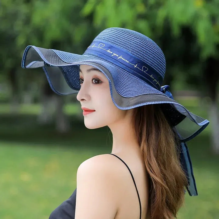 Rosira | Chapeau de Paille Larges Bords Pour Femmes