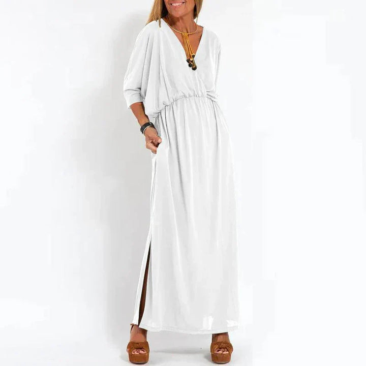 Sienna | Conception de Robe élégante Taille-Haute Avec Fente Sur Le Côté