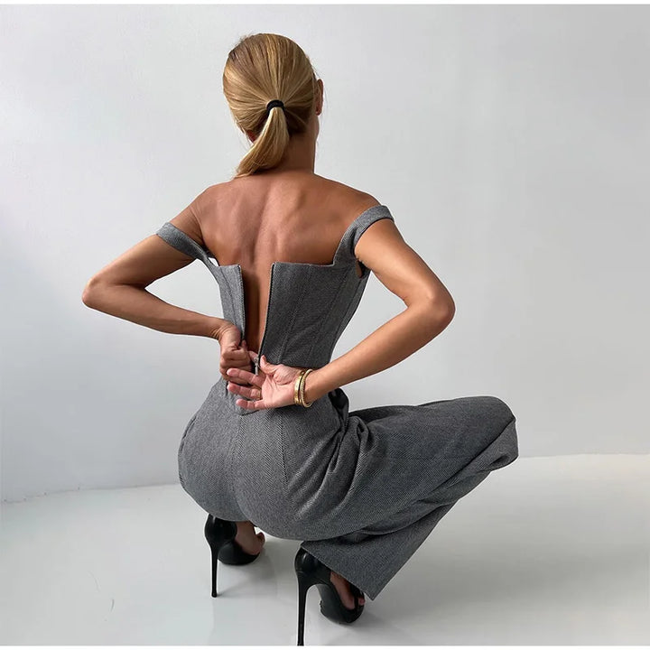Oliana | Élégant Femmes 3-Pièce Costume Satz – Blazer, Pantalon, Et Longues-Manchon Veste