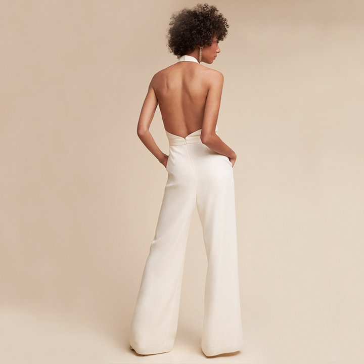 Bea | Confortable Combinaison Longue Avec Pantalon Evasé