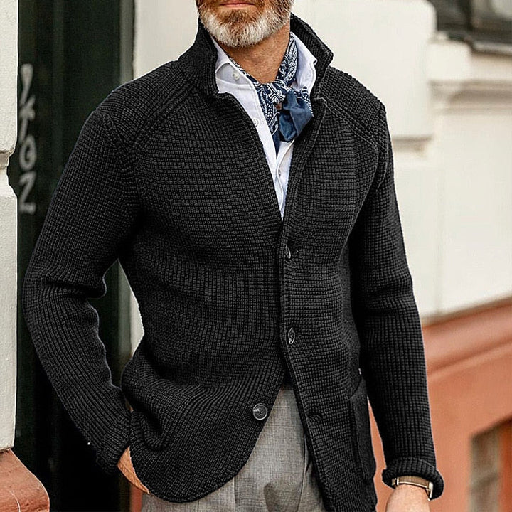 Liam | Hommes Chic Tricoté Rétro Cardigan Pour Intemporel Style