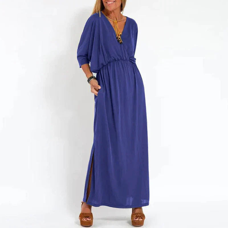 Sienna | Conception de Robe élégante Taille-Haute Avec Fente Sur Le Côté