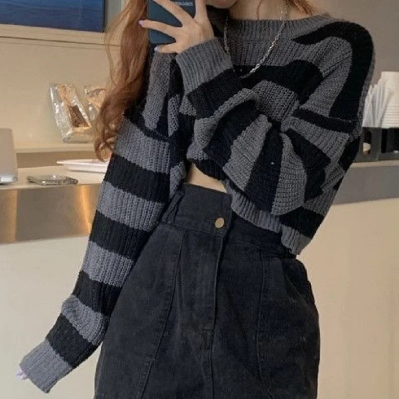 Edvige | Pull Rayé Surdimensionné pour Femme