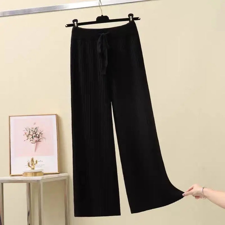 Nelida | Pantalons Surdimensionnés en Tricot pour Femmes