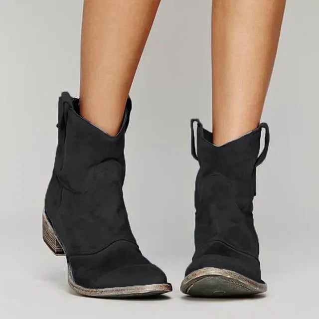Brisa | Bottines Cowboy Brodées Pour Femmes