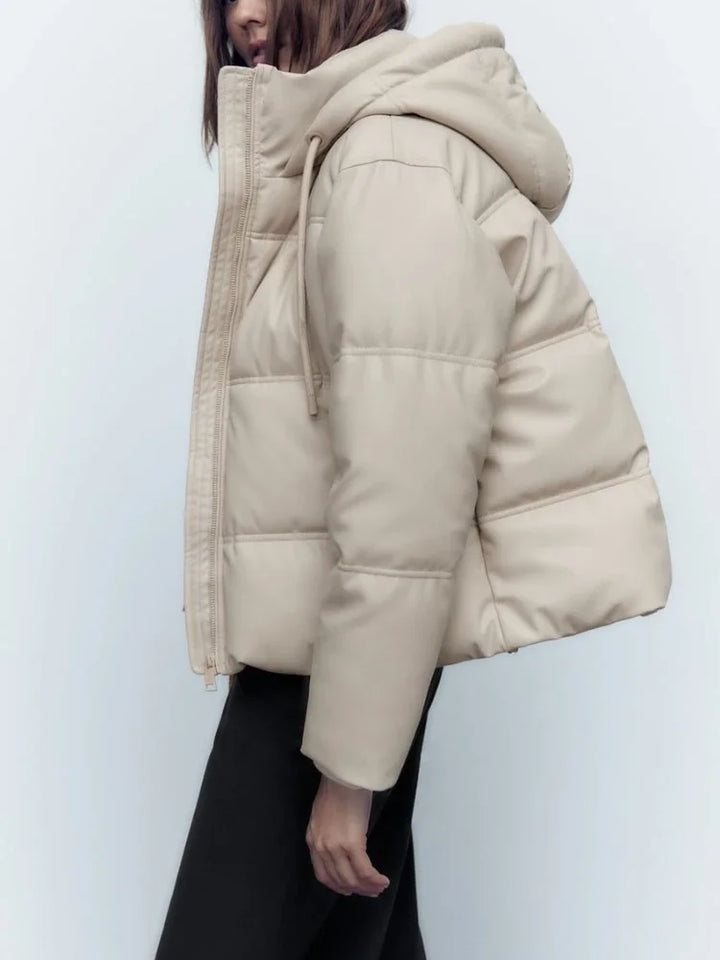 Chloe | Femmes Court Rembourré Veste Pour Chics Chaleur