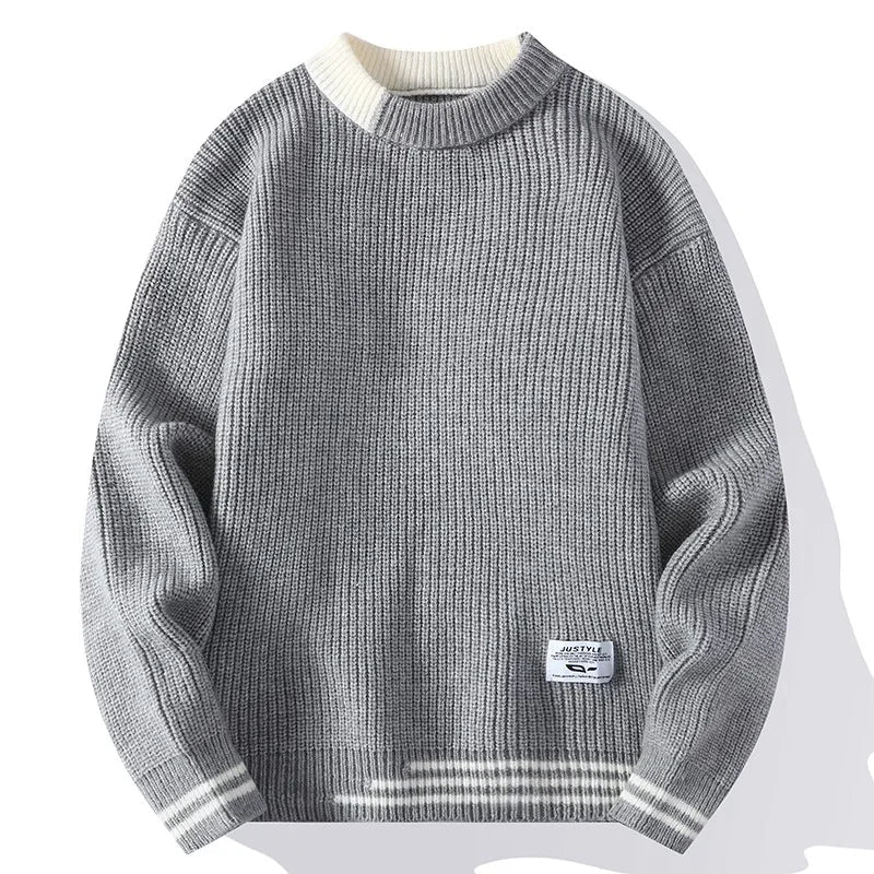 Osoft | Pull-Over Doux Doublé de Polaire pour Hommes