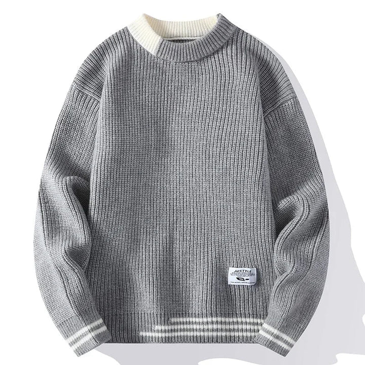 Osoft | Pull-Over Doux Doublé de Polaire pour Hommes