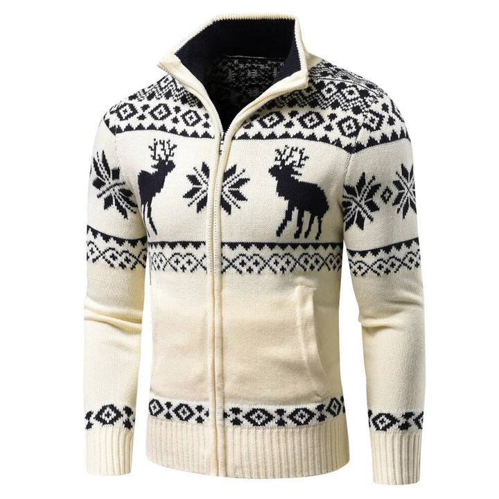 Engelhard | Nëol À Motifs Pull Zippé